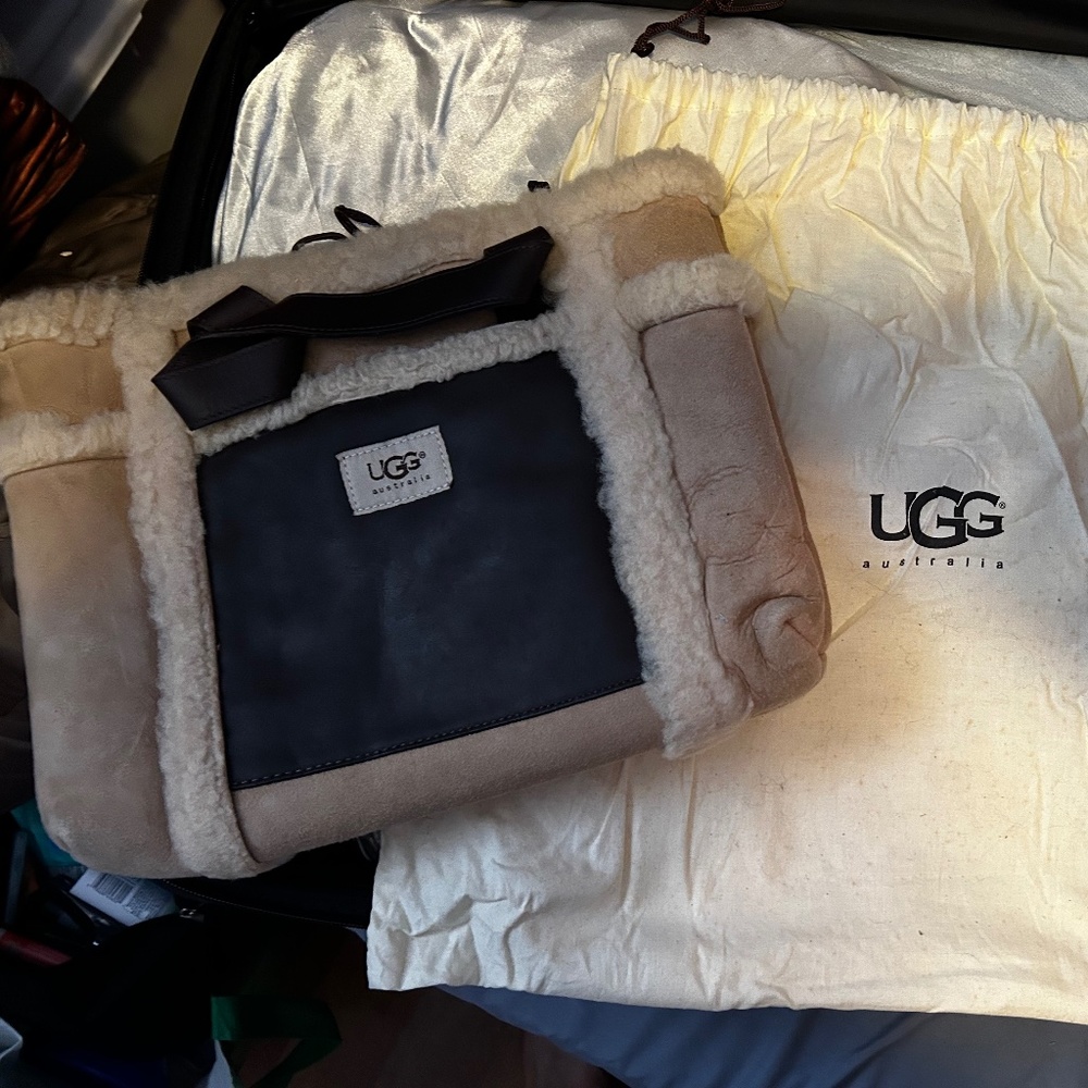 UGG Australia patent leather bag